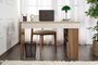 Nordure Vesper Escritorio de Estudio Cashmere y Nogal